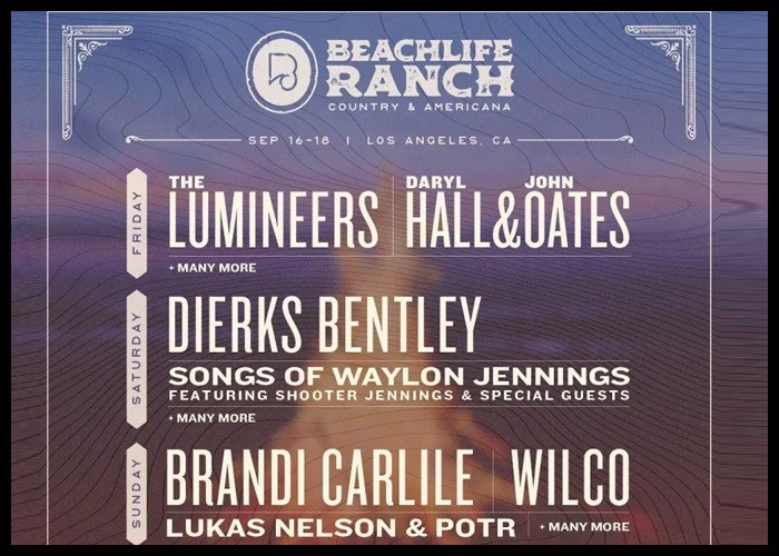 BeachLife Ranch Festival To Feature Lumineers, Brandi Carlile, Hall & Oates And More