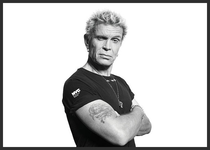 Billy Idol To Receive Star On Hollywood Walk Of Fame
