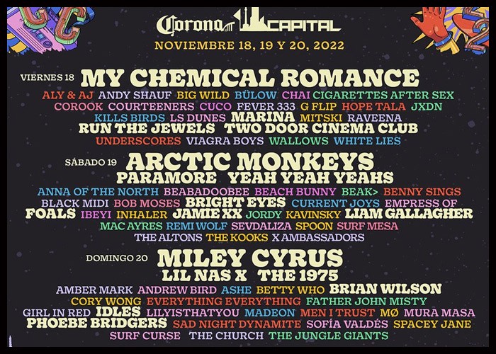 Mexico’s Corona Capital Festival Reveals Star-Studded Lineup