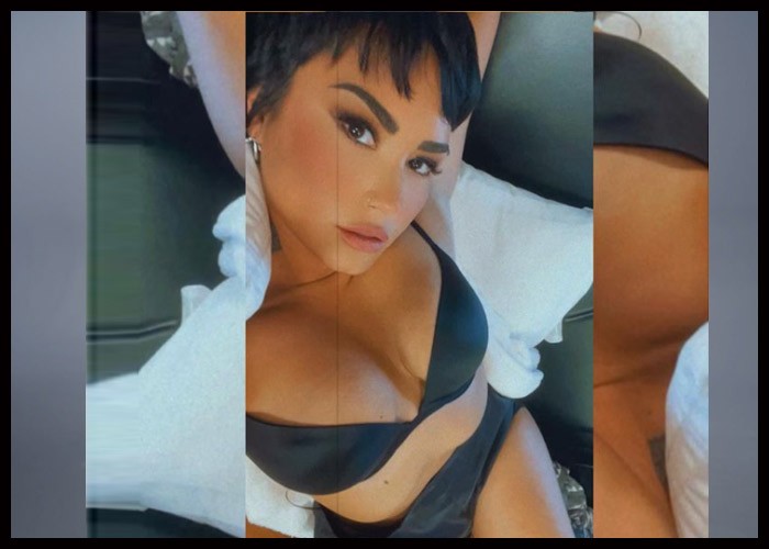 Demi Lovato Shares Revealing Selfie After Filming First Sex Scene