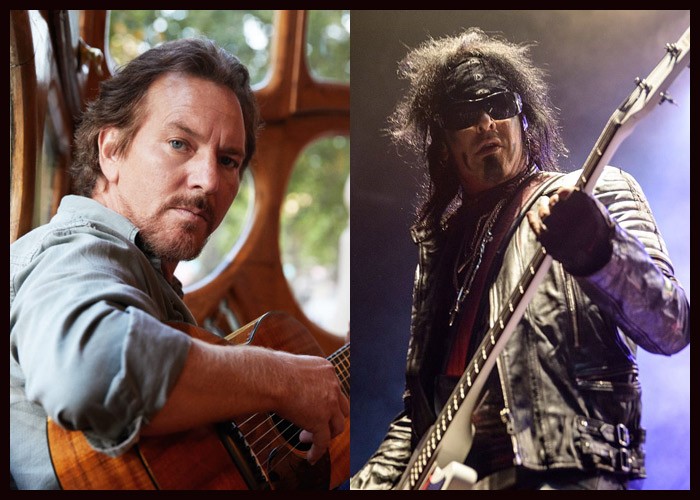 Eddie Vedder, Nikki Sixx Engaged In War Of Words