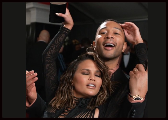 John Legend Shares ‘Wonder Woman’ Video Featuring Wife Chrissy Teigen On Ninth Anniversary