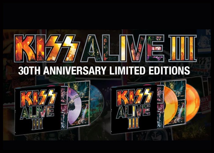 KISS To Release Special Vinyl Editions Of ‘Alive III’ For 30th Anniversary