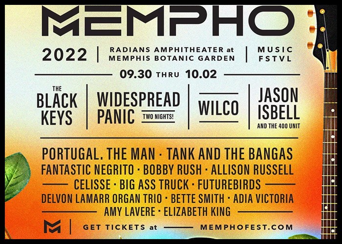 Black Keys, Widespread Panic, Wilco & Jason Isbell To Headline Mempho Music Festival