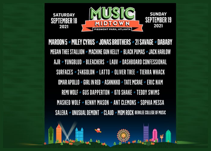 Atlanta’s Music Midtown Festival Reveals Star-Studded Lineup