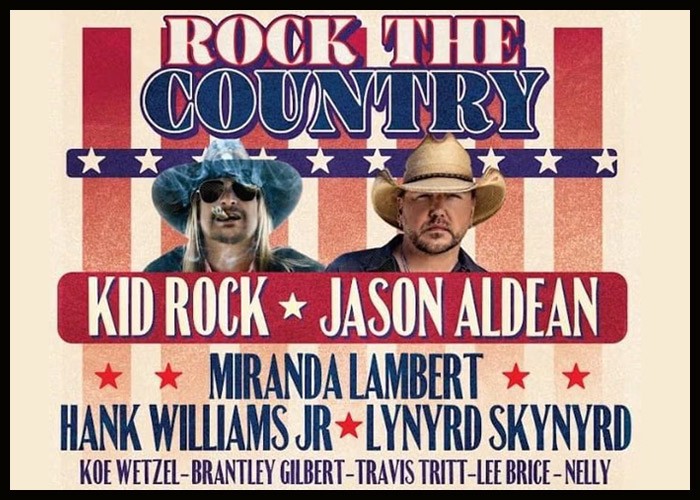 Jason Aldean, Kid Rock To Headline 'Rock The Country' Festival Tour thumbnail