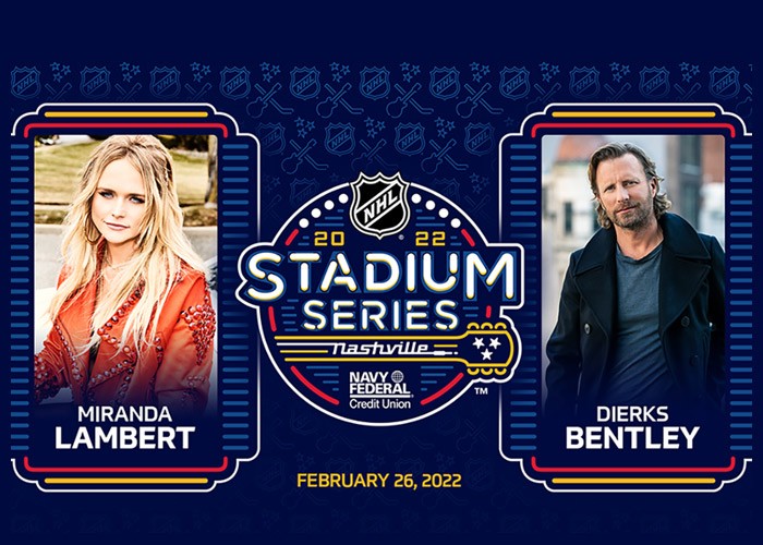 Miranda Lambert, Dierks Bentley To Perform During Outdoor NHL Game